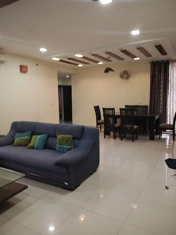 Living Room in 3.5 BHK Apartment at Ansals Celebrity Greens, Sushant Golf City – for Rent