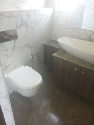 Bathroom in 3 BHK Apartment at Man Shanti Sadn, Bandra West – for Sale