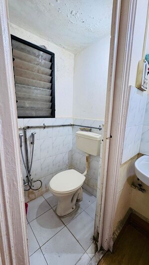 Bathroom in 2 BHK Apartment at Bhawani Park, Aundh – for Rent