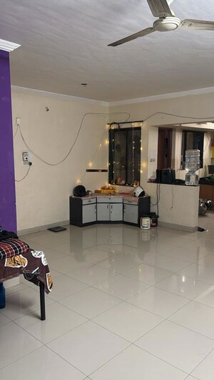 Living Room in 3 BHK Apartment at Wakad – for Sale