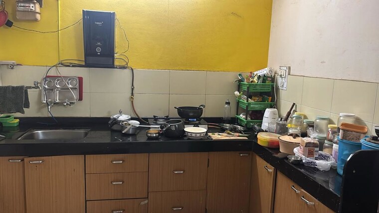 Kitchen, wakad 3 Bedroom 1635 Sq.Ft. Apartment In Wakad Pune 9940383