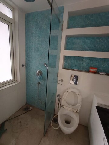 Bathroom in 2 BHK Apartment at Lodha Fiorenza, Goregaon East – for Rent