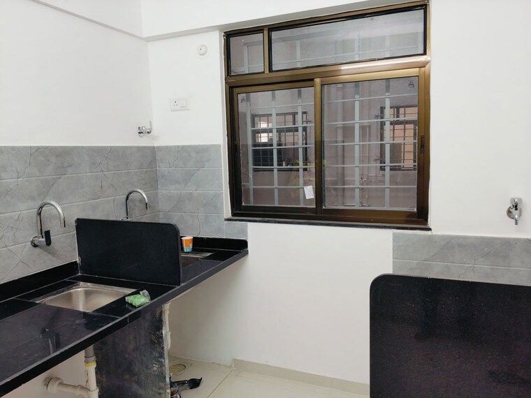 Kitchen, roshan-milestone 1 Bedroom 512 Sq.Ft. Apartment In Tathawade Pune 9940393