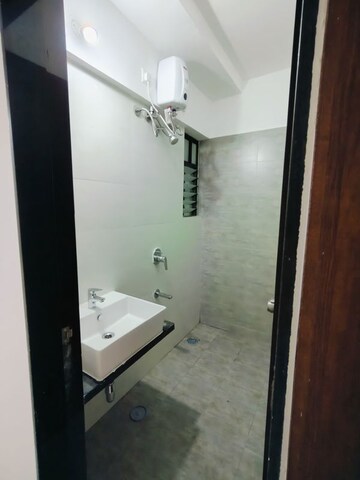Bathroom in 1 BHK Apartment at Roshan Milestone, Tathawade – for Rent