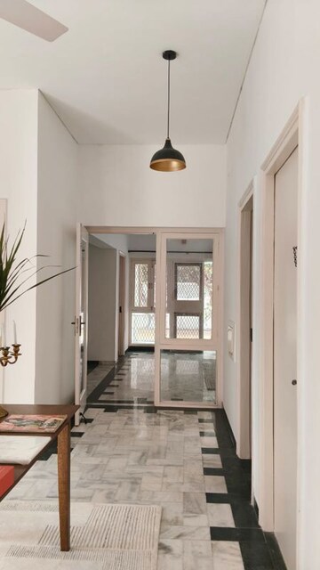 Building Lobby in 3 BHK Builder Floor at Vasant Vihar – for Rent