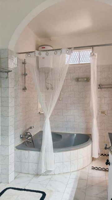 Bathroom in 3 BHK Builder Floor at Vasant Vihar – for Rent