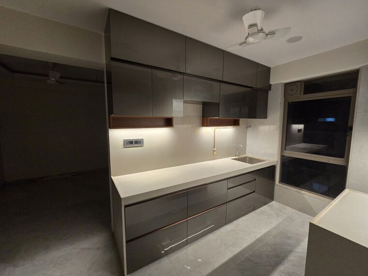 Kitchen, gurukrupa-nirmalam 2 Bedroom 635 Sq.Ft. Apartment In Bandra East Mumbai 9940431