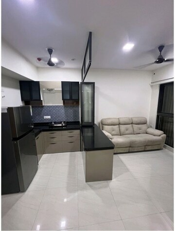 Kitchen in 1 BHK Apartment at Lodha Crown Quality Homes, Majiwada – for Rent