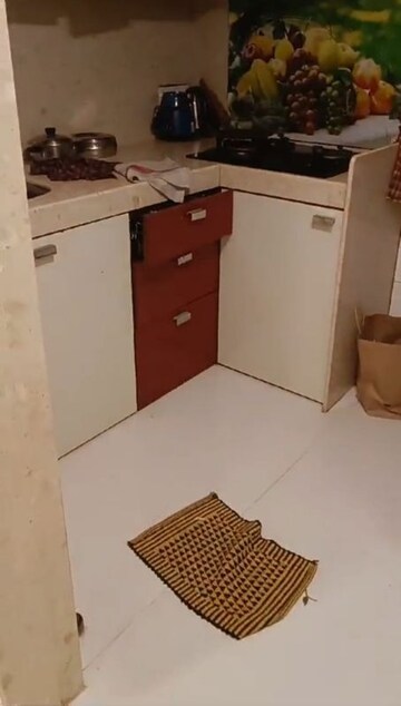 Kitchen in 1 BHK Apartment at Apollo Bunder – for Rent