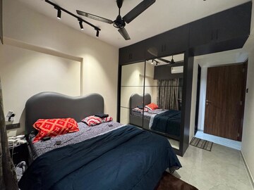 Bedroom in 3 BHK Apartment at Sanghvi Infenia, Santacruz East – for Rent