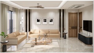 Living Room in 4 BHK Builder Floor at Sector 104 – for Sale
