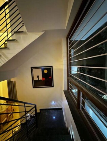 Staircase in 4 BHK Villa at Malsi – for Rent