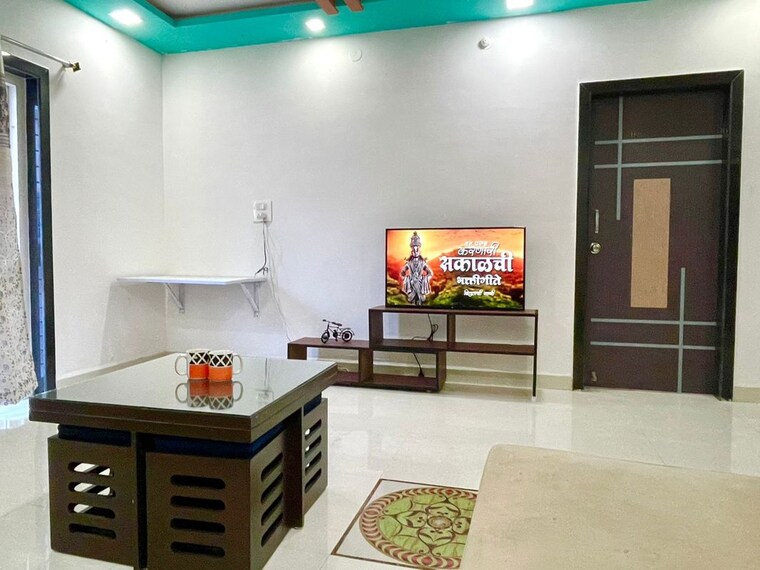 Bedroom, kapil-complex 2 Bedroom 800 Sq.Ft. Apartment In Baner Pune 9940688
