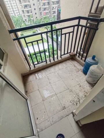 Balcony in 2 BHK Apartment at Galaxy North Avenue ll, Gaur City 2 – for Rent