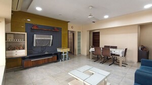 Living Room in 3 BHK Apartment at K Raheja Modern Vivarea, Mahalaxmi – for Sale