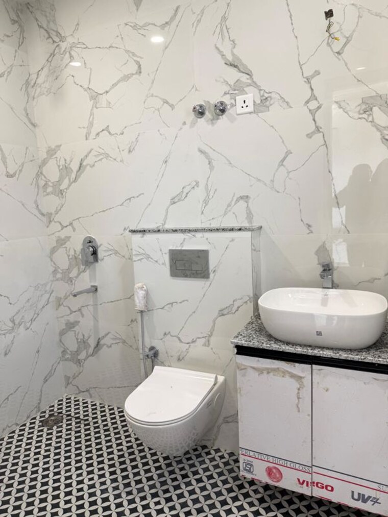 Bathroom, ajs-heights 2 Bedroom 1313 Sq.Ft. Apartment In Indrapuram Ghaziabad 9941226