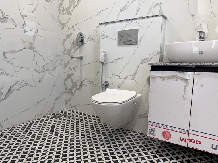 Bathroom, ajs-heights 2 Bedroom 1313 Sq.Ft. Apartment In Indrapuram Ghaziabad 9941226
