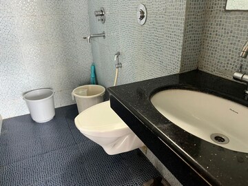 Bathroom in 2.5 BHK Apartment at Oberoi Realty Woods, Goregaon East – for Rent