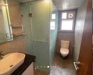 Bathroom in 3 BHK Apartment at Prestige Tranquil, Kokapet – for Rent