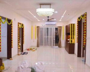 Bathroom in 3 BHK Apartment at Prestige Tranquil, Kokapet – for Rent