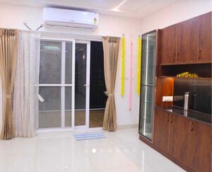 Living Room in 3 BHK Apartment at Prestige Tranquil, Kokapet – for Rent