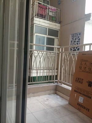 Balcony in 2.5 BHK Apartment at Mahagun Mywoods II, Sector 16c Greater Noida – for Rent