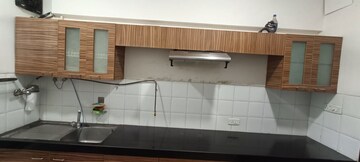 Kitchen in 2.5 BHK Apartment at Oberoi Realty Woods, Goregaon East – for Rent