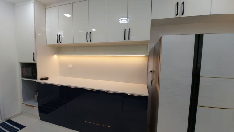 Kitchen, ambience-courtyard 3 Bedroom 1245 Sq.Ft. Apartment In Manikonda Hyderabad 9941685