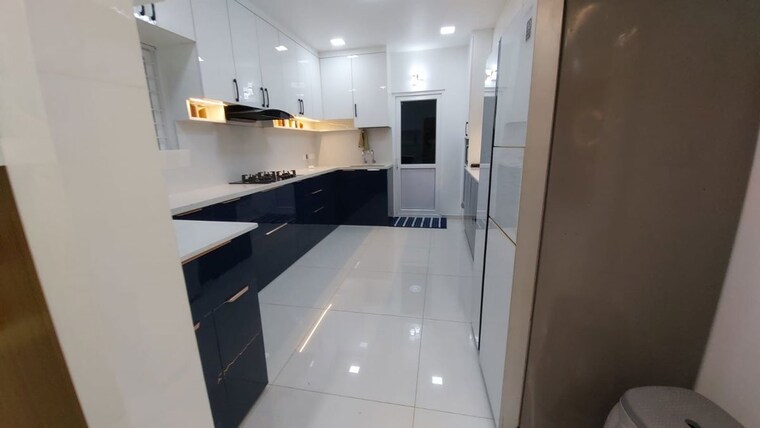 Kitchen, ambience-courtyard 3 Bedroom 1245 Sq.Ft. Apartment In Manikonda Hyderabad 9941685