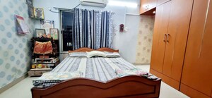 Bedroom in 3 BHK Apartment at Salunkhe Vihar Society – for Sale