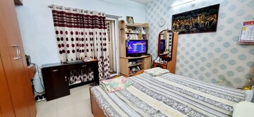 Bedroom in 3 BHK Apartment at Salunkhe Vihar Society – for Sale