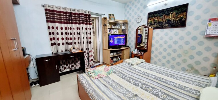 Bedroom, salunkhe vihar society 3 Bedroom 1400 Sq.Ft. Apartment In Salunkhe Vihar Society Pune 9941814