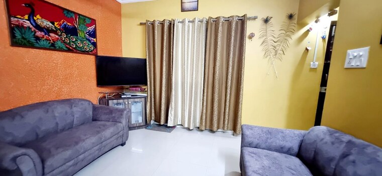 Living Room, salunkhe vihar society 3 Bedroom 1400 Sq.Ft. Apartment In Salunkhe Vihar Society Pune 9941814