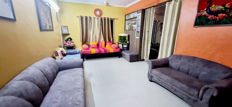 Living Room, salunkhe vihar society 3 Bedroom 1400 Sq.Ft. Apartment In Salunkhe Vihar Society Pune 9941814