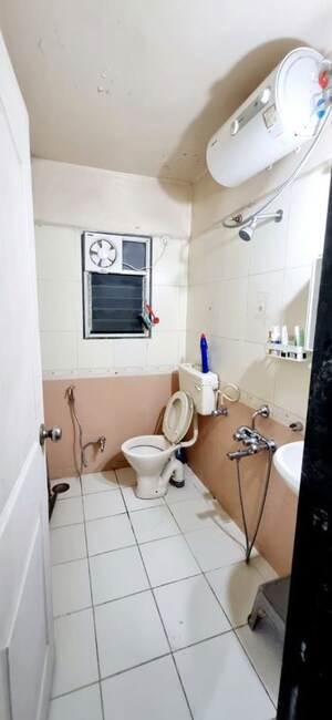 Bathroom in 3 BHK Apartment at Salunkhe Vihar Society – for Sale
