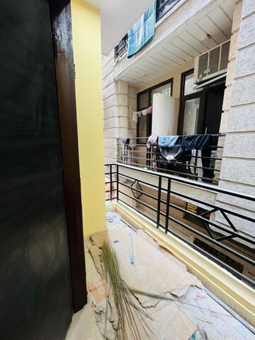 Balcony in 1 BHK Builder Floor at Freedom Fighters Enclave – for Rent