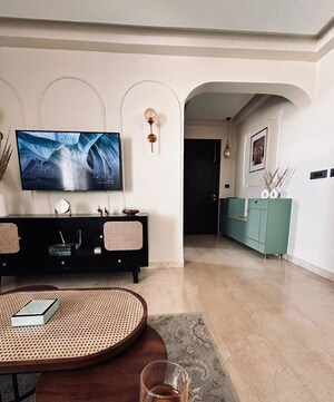 Master Bedroom in 2 BHK Apartment at Prestige Misty Waters, Hebbal – for Rent