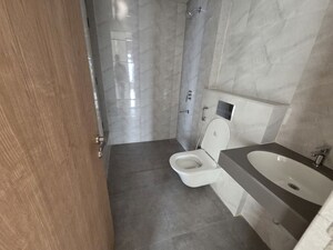 Bathroom in 3 BHK Apartment at Lodha Bellagio, Powai – for Rent