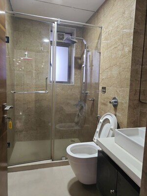 Bathroom in 4 BHK Apartment at Laxmi Nagar – for Sale