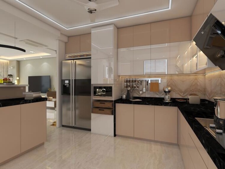 Kitchen, oberoi-realty-esquire 3 Bedroom 1918 Sq.Ft. Apartment In Goregaon East Mumbai 9942075