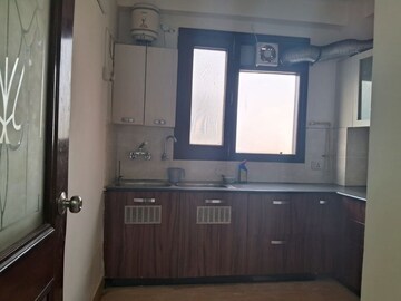 Kitchen in 3 BHK Builder Floor at Kailash Colony – for Rent