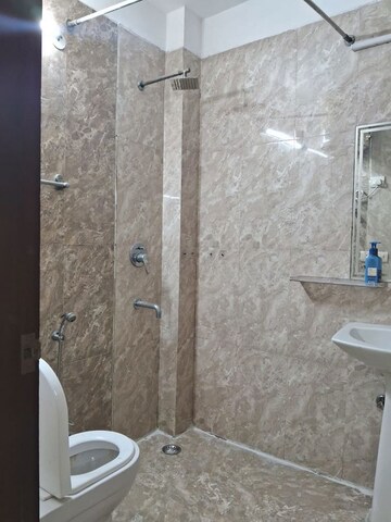 Bathroom in 3 BHK Builder Floor at Kailash Colony – for Rent
