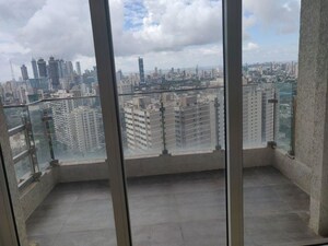 Balcony in 2 BHK Apartment at LnT Realty Crescent Bay, Parel – for Rent