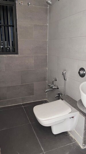Bathroom in 3 BHK Apartment at Shela – for Rent