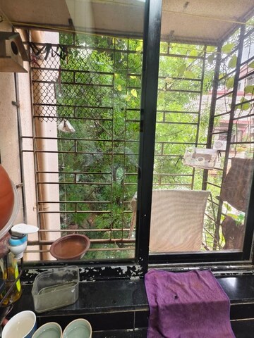 Balcony in 1 BHK Apartment at Ahimsa Tower, Malad West – for Sale