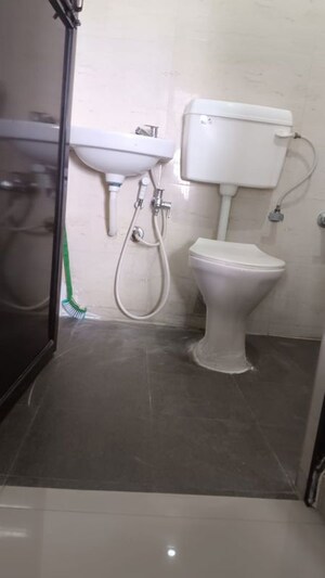 Bathroom in 2 BHK Apartment at Sarkhej – for Rent