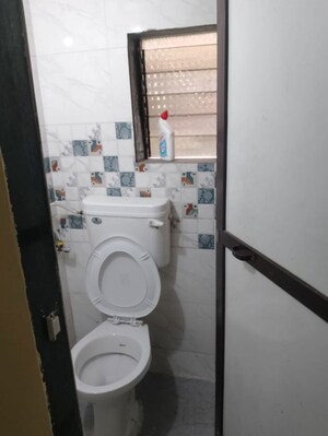 Bathroom in 1 BHK Apartment at Chandrakanta Tower, Kalwa – for Rent