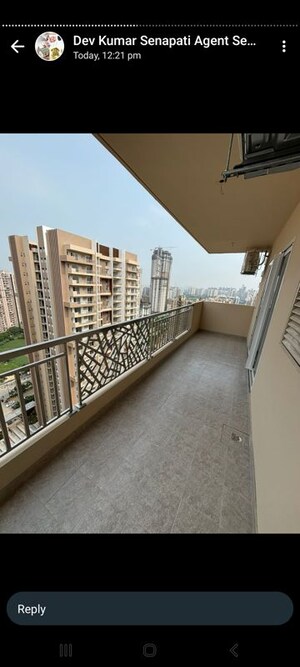 Balcony in 4 BHK Apartment at ABA Ivy County, Sector 75 – for Rent