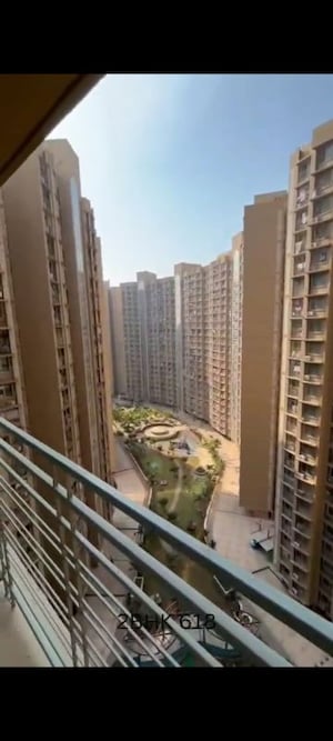 Balcony in 2 BHK Apartment at Gurukrupa Marina Enclave, Malad West – for Sale