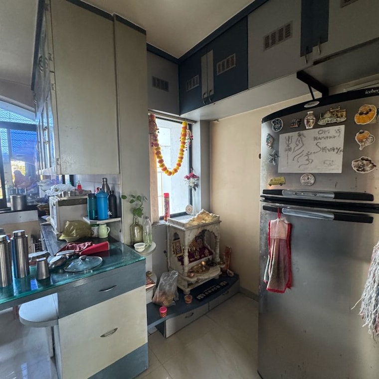 Kitchen, om-utopia 2 Bedroom 1100 Sq.Ft. Apartment In Netaji Nagar Pune 9942647